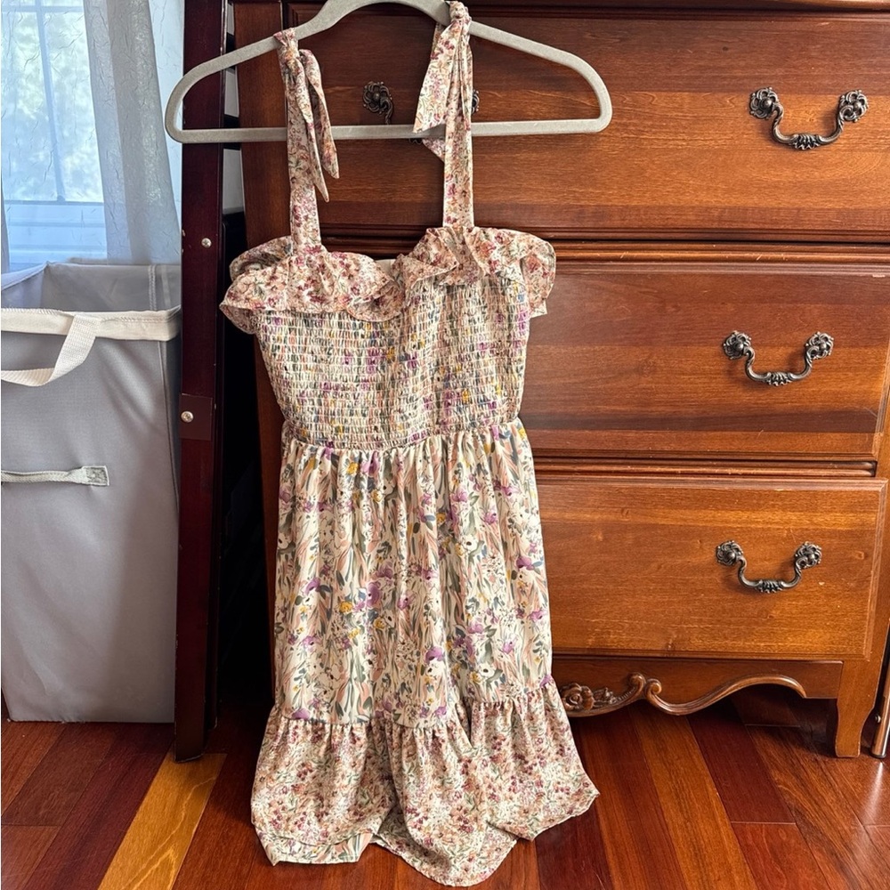 Floral Smocked Sundress
